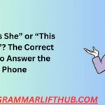 “This Is She” or “This Is Her