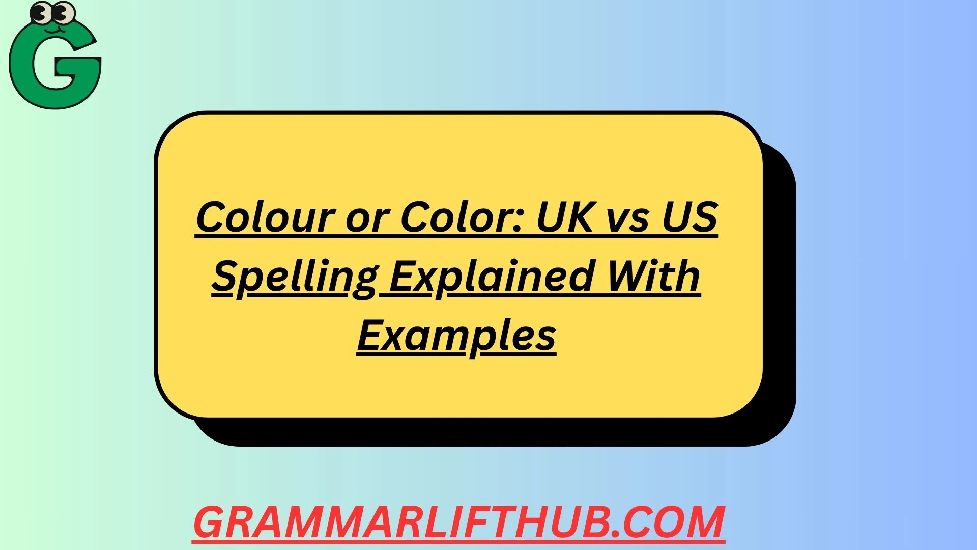 Colour or Color