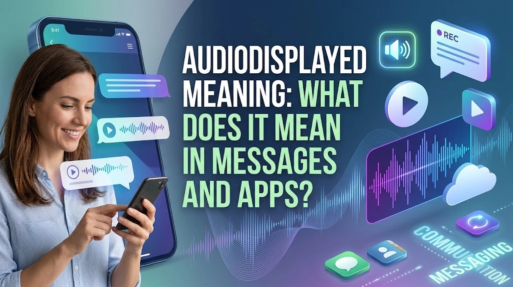 Audiodisplayed Meaning