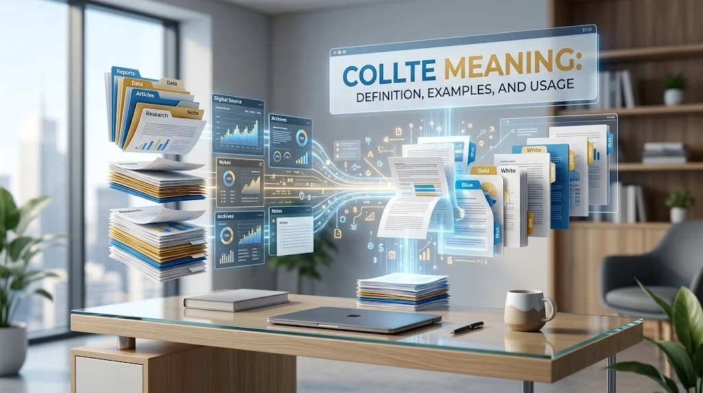  Collate Meaning
