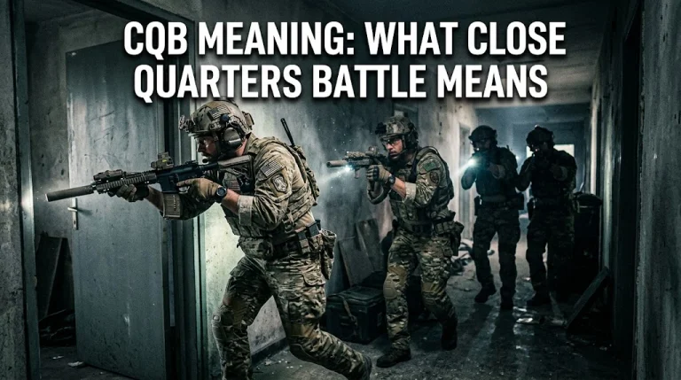 CQB Meaning