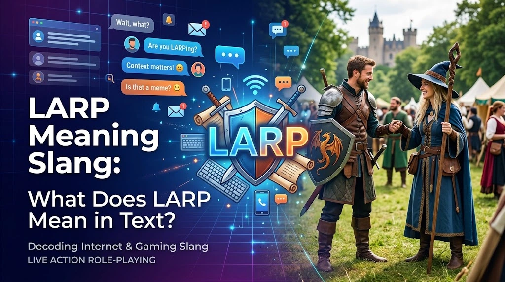 LARP Meaning Slang: What Does LARP Mean in Text?