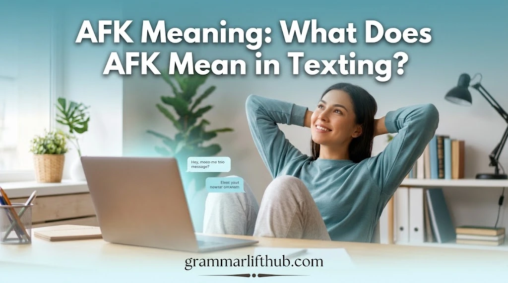 AFK Meaning: What Does AFK Mean in Texting?