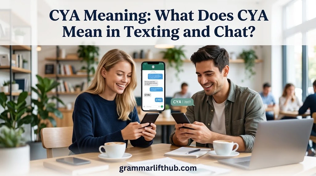 CYA Meaning: What Does CYA Mean in Texting and Chat?