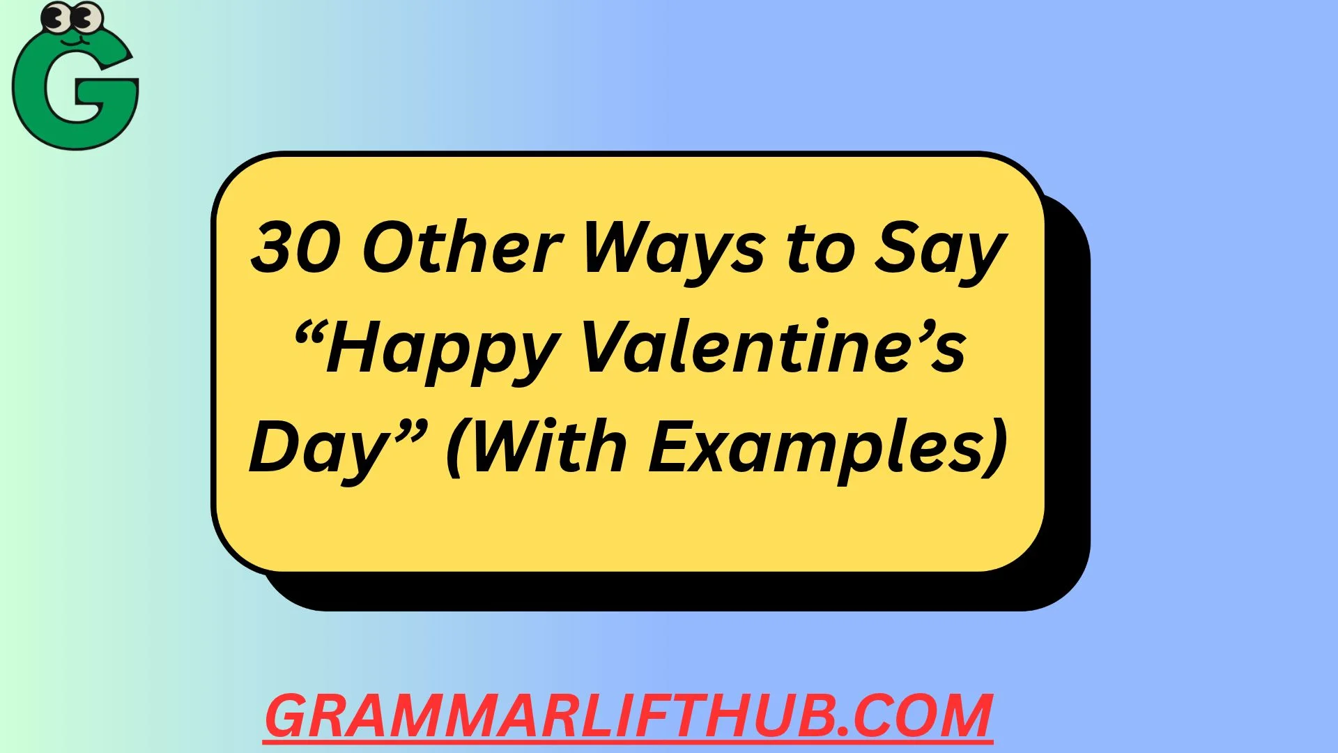Happy Valentine’s Day