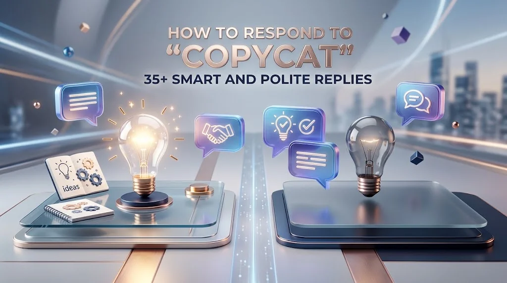 How to Respond to “Copycat”