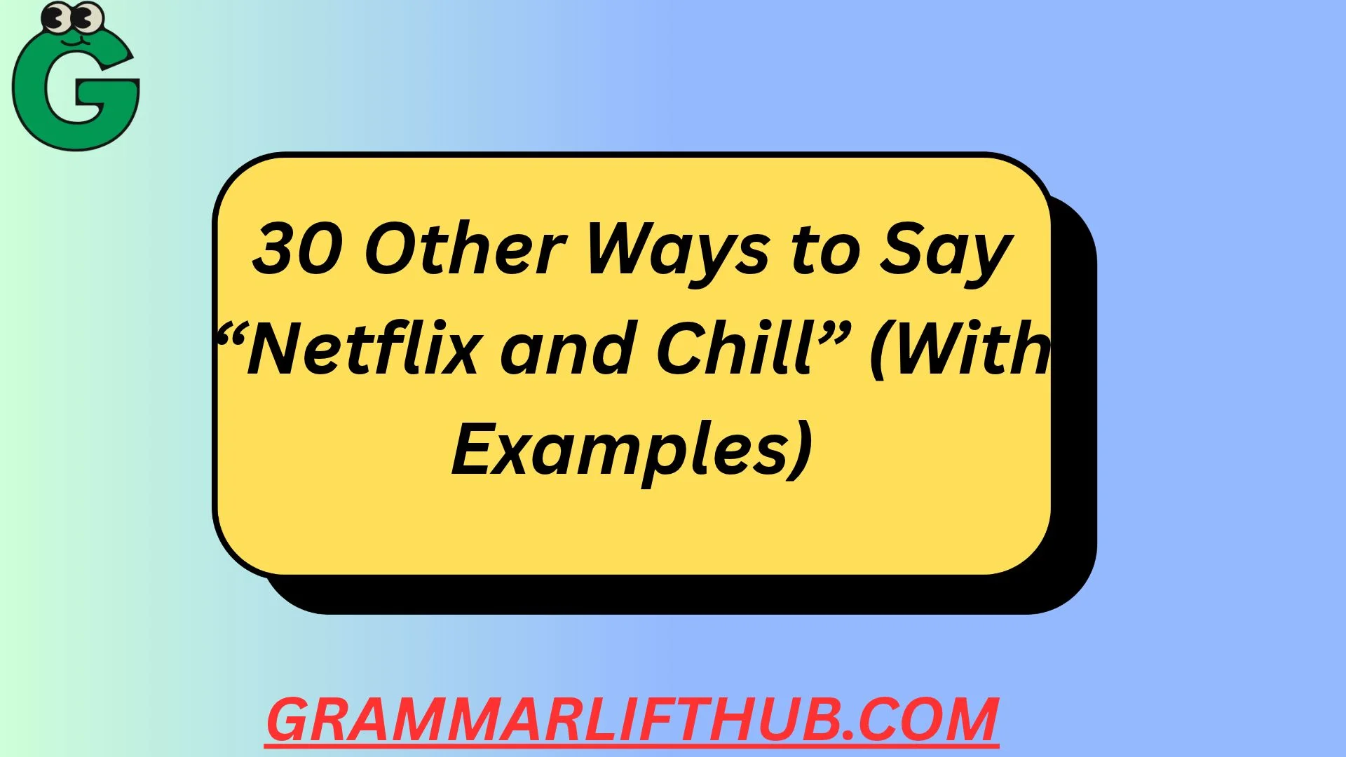 Netflix and Chill