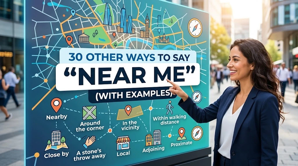 Other Ways to Say “Near Me” (With Examples)