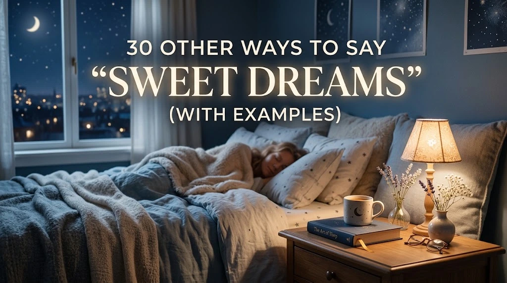 Other Ways to Say “Sweet Dreams” (With Examples)