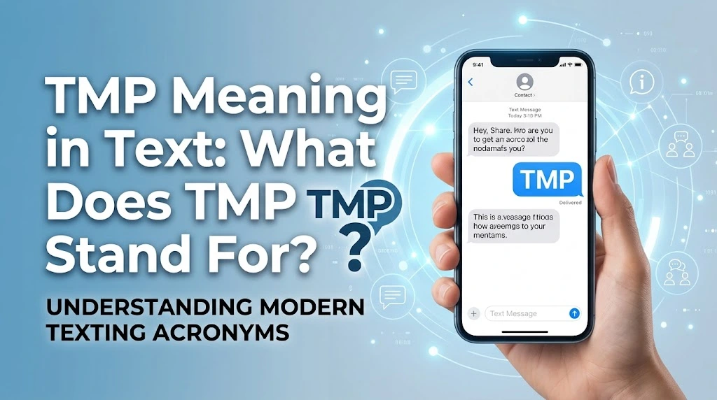 TMP Meaning in Text: What Does TMP Stand For?